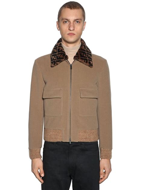 bomber fendi puff|FENDI Bomber Jackets for Men .